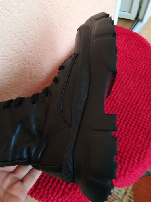 Ghete Zara nr 39 piele naturala