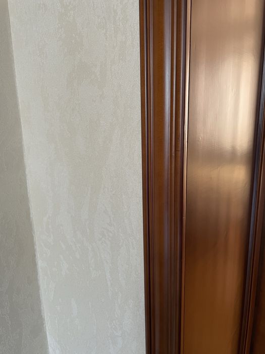 Двери из натурального дерева тик.