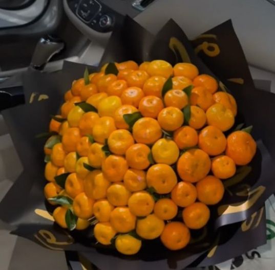 Букет из мандарин в Темиртау