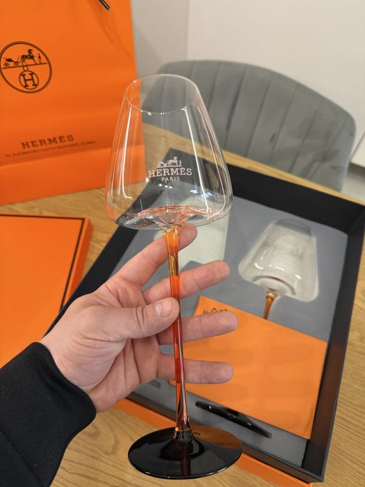 Hermes чаши за вино комплект за двама