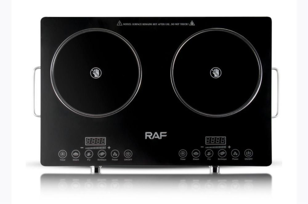 Инфракрасная двухконфорочная плита RAF R.8050 plita дастафка бесплатна
