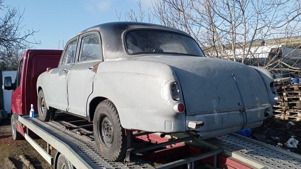 Mercedes ponton 18 dizel an 57 acte ok pornește.