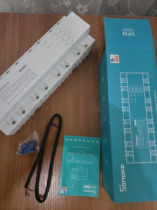 Продавам SONOFF SPM-Main + SONOFF SPM-4Relay WiFi отваряни само за тест