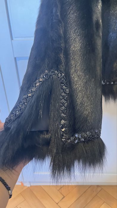 Hermes  палто яке косъм