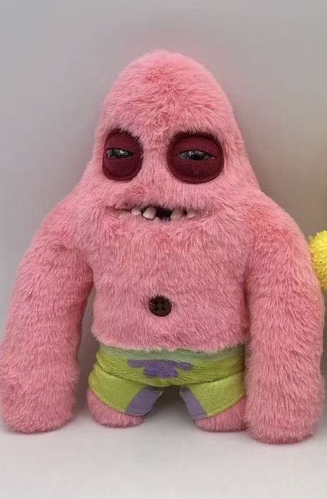 Fuggler забавно-грозно чудовище плюшена играчка Спондж Боб Фъглер