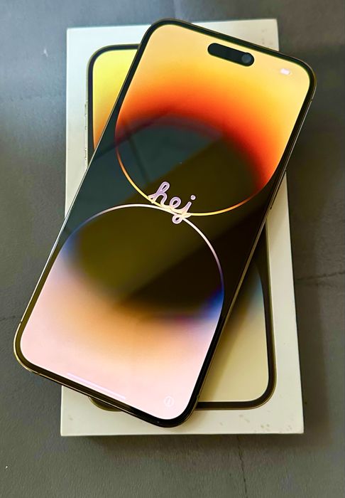 Iphone 14 promax gold