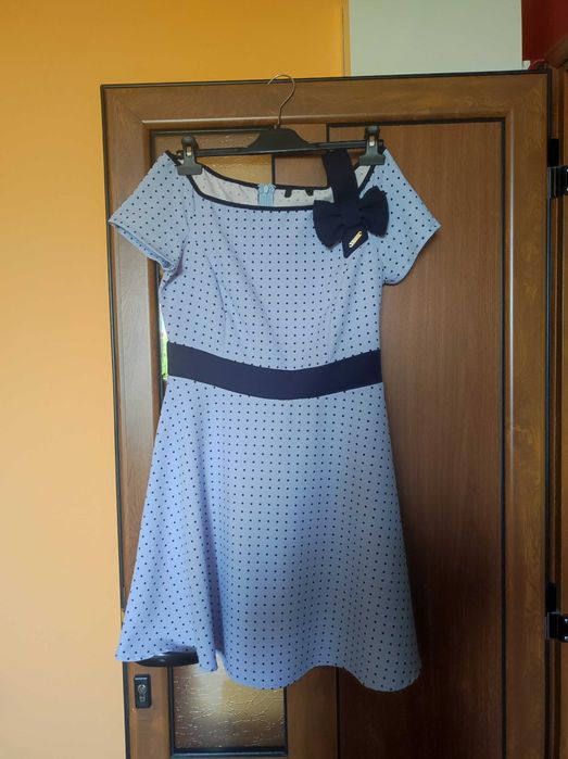 Лятна синя рокля