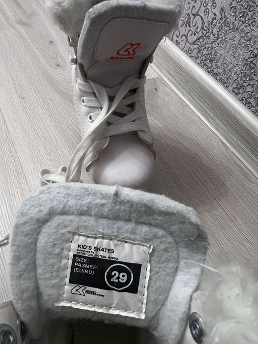 Детские коньки на 2 лезвиях