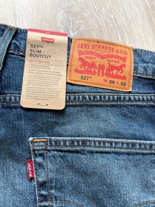 Levis Slim Bootcut Дънки 527 W29/L32