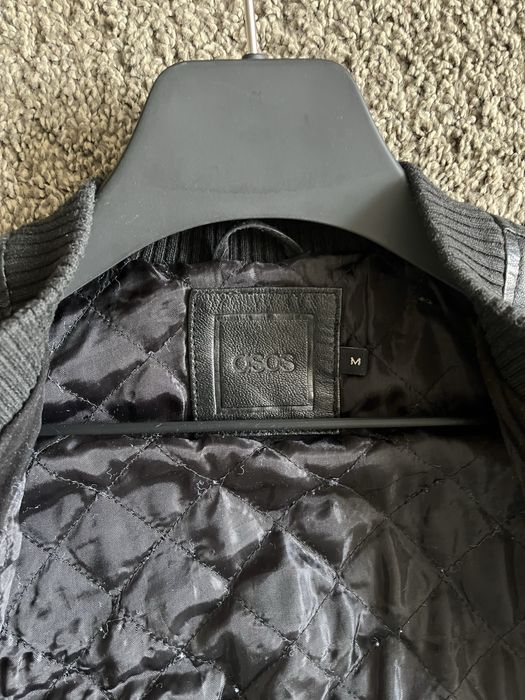 Куртка кожаная asos