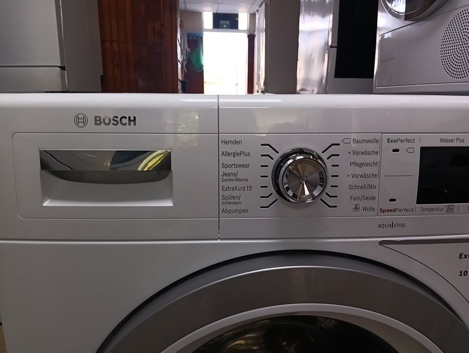 Като нова пералня Бош Bosch Serie 8 A+++ 8кг  2 години гаранция!