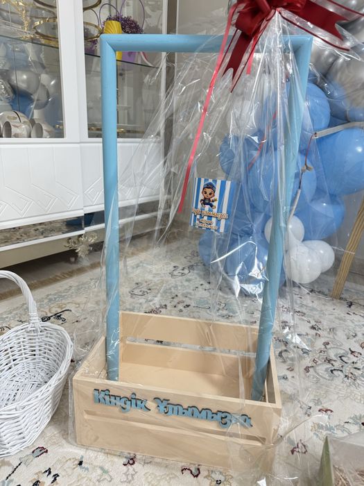 Вешелка кіндік ұлыма, корзины