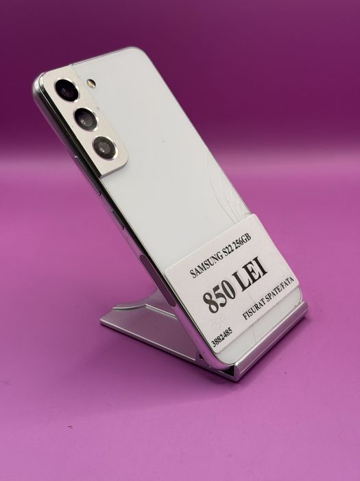 Samsung S22 256GB Fisurat •Amanet Matei Crangasi•38824