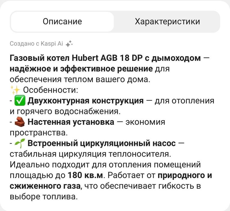 Газовый котел. Дымоход