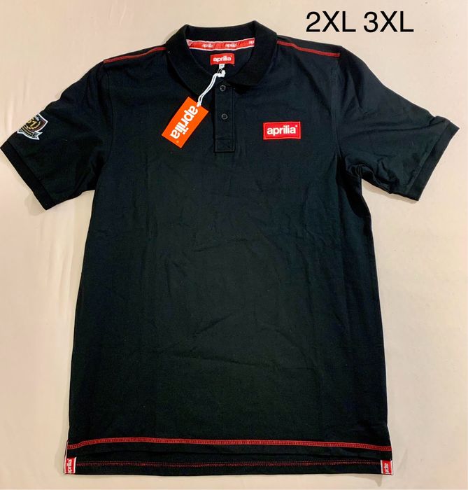 Tricouri polo Aprilia Racing bumbac.