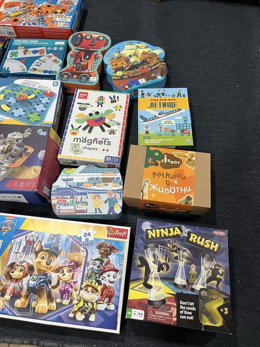 Детски Настолни игри и пъзели