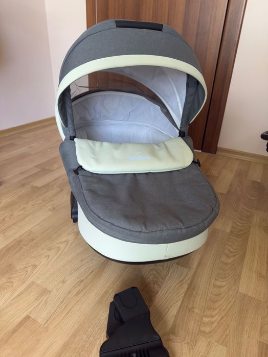 Детска комбинирана количка 3 в 1 Buba - Zaza, Mint