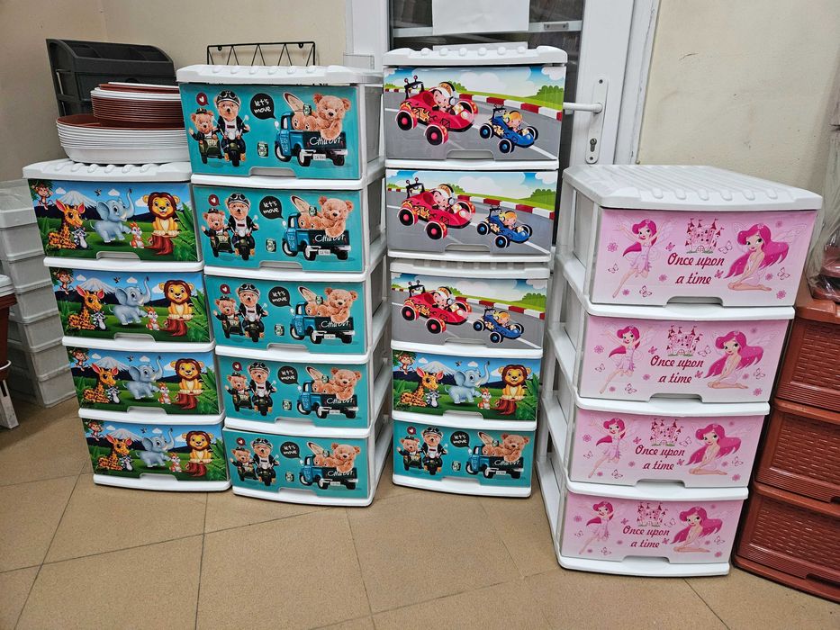 НОВО! Пластмасов шкаф за детска стая! Детско обзавеждане! За ученици