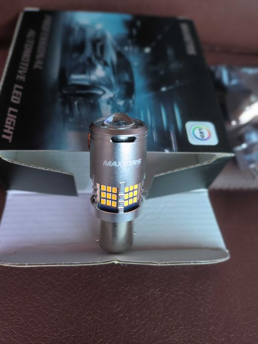 LED крушки | Ultra bright | Amber BA15S P21W