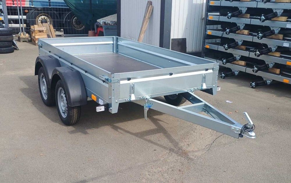 PROMOTIA TOAMNEI: 5950 Lei - DE LA 6500 Lei ! Remorca KLABO- 2 AXE 750 Kg/250*130 Cm ! GRATUIT: Carte, R. Sustinere si Nr. Rosu