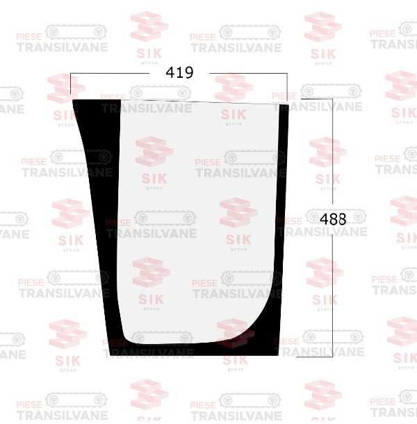 Parbriz/Geam/Luneta pt JCB 3CX,4CX