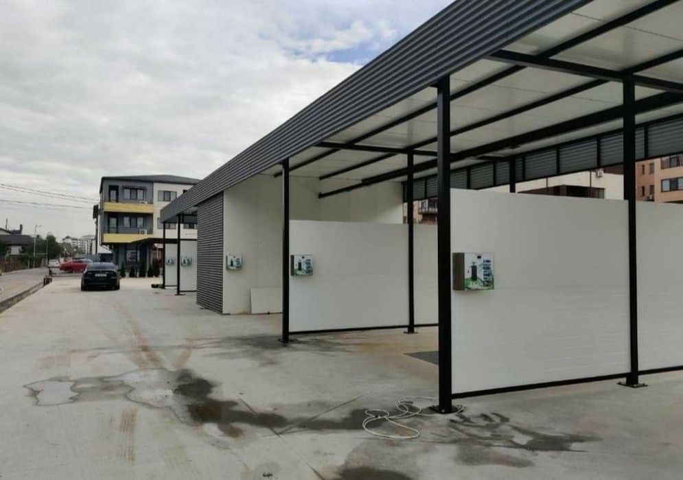 Vând structuri metalice , spălătorie , căsuțe locuibile , și hale comp