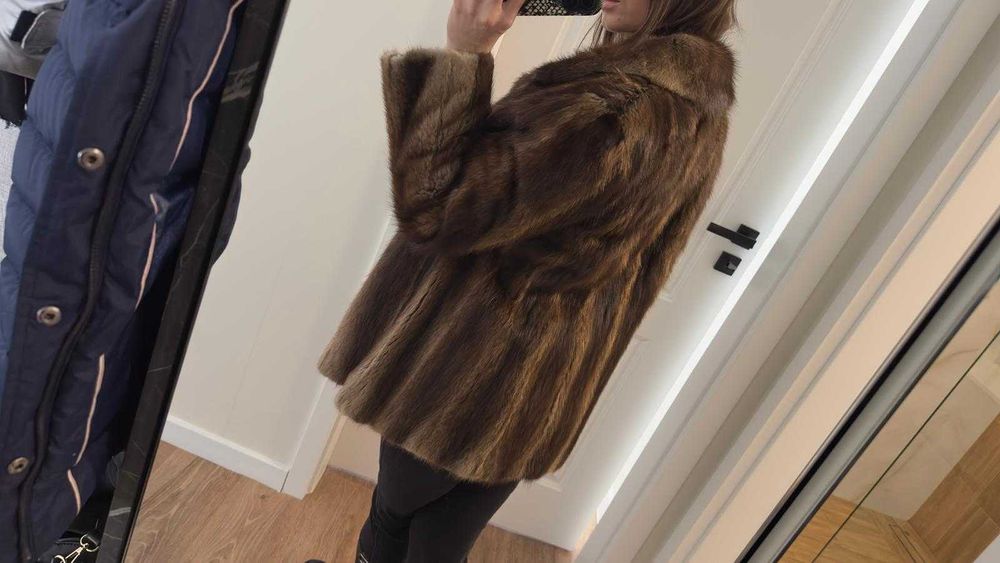 Blana naturala Bizam Marime S/M