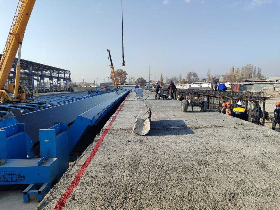 Железобетонные балки, Мостовых балок