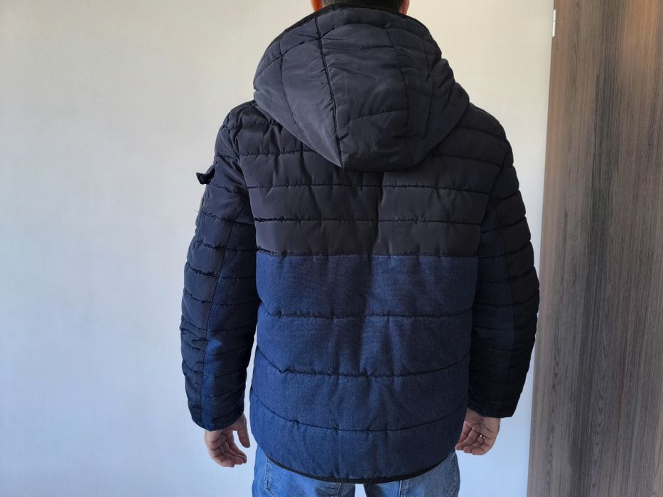 Оригинално Мъжко зимно Яке - Zara (XL размер и минато през химическо)