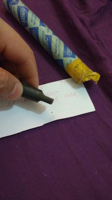 Burghiu coadă conică 15.5