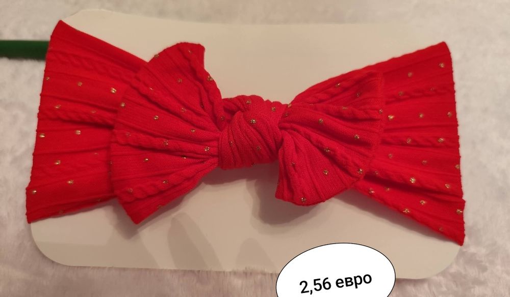 Нежни бебешки ленти за глава