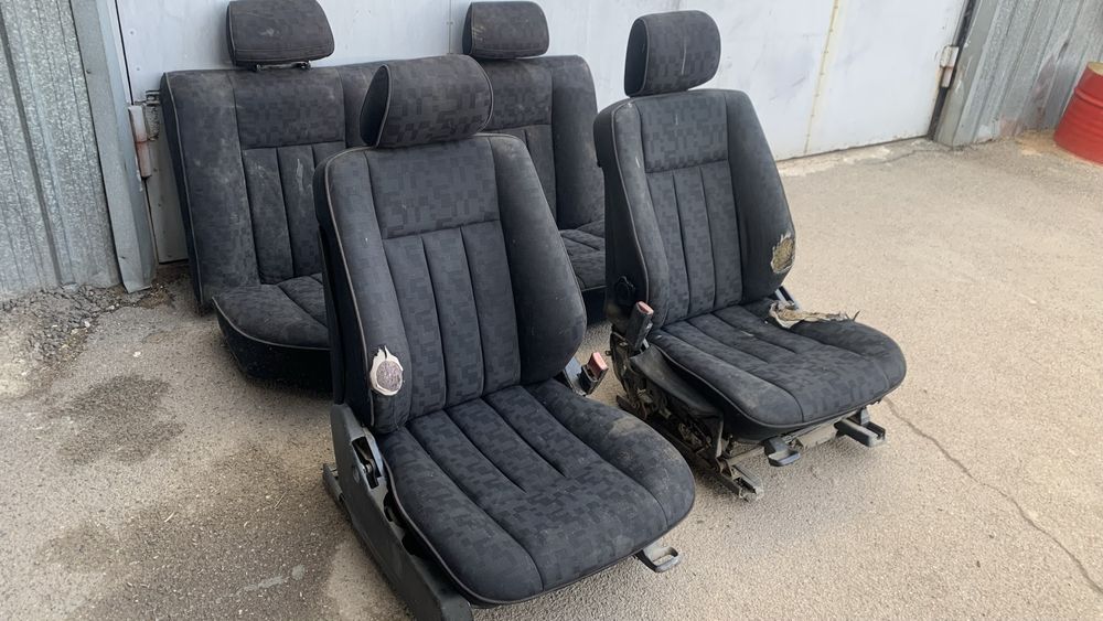 Сиденья Mercedes w140 тканевые механические