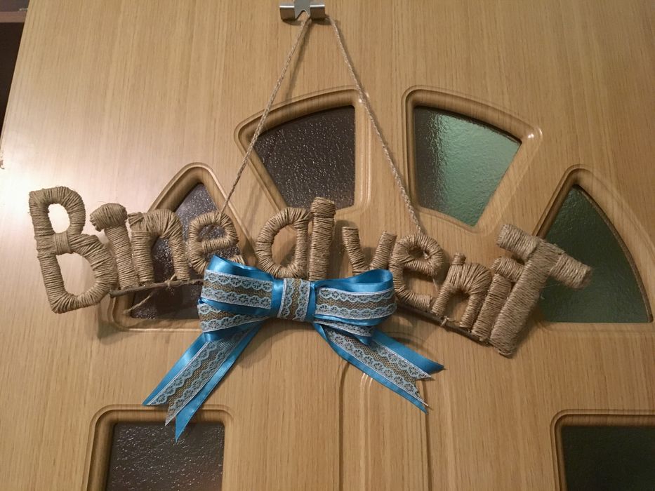Litere decorative/personalizate handmade cadou bebe