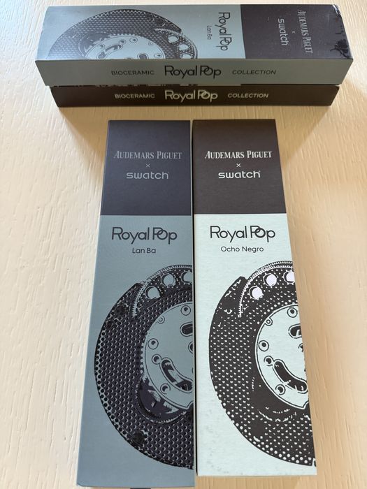 Audemars Piguet x swatch royal pop