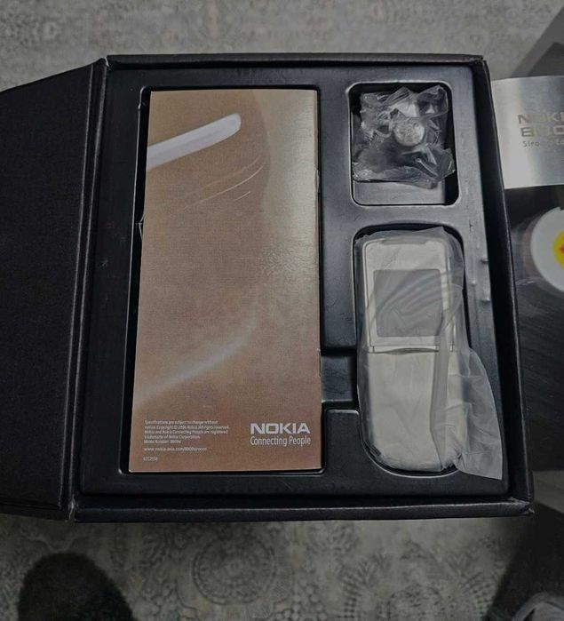 Nokia 8800 Sirocco Edition Silver - NOU, 0 min, original