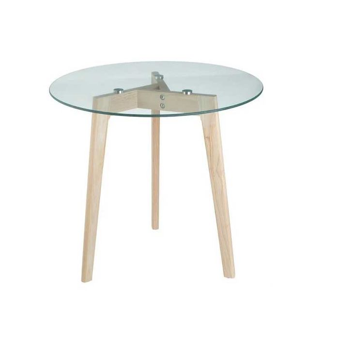 Декоративна кръгла маса Mercado Trade, Стъкло, 50х45см.