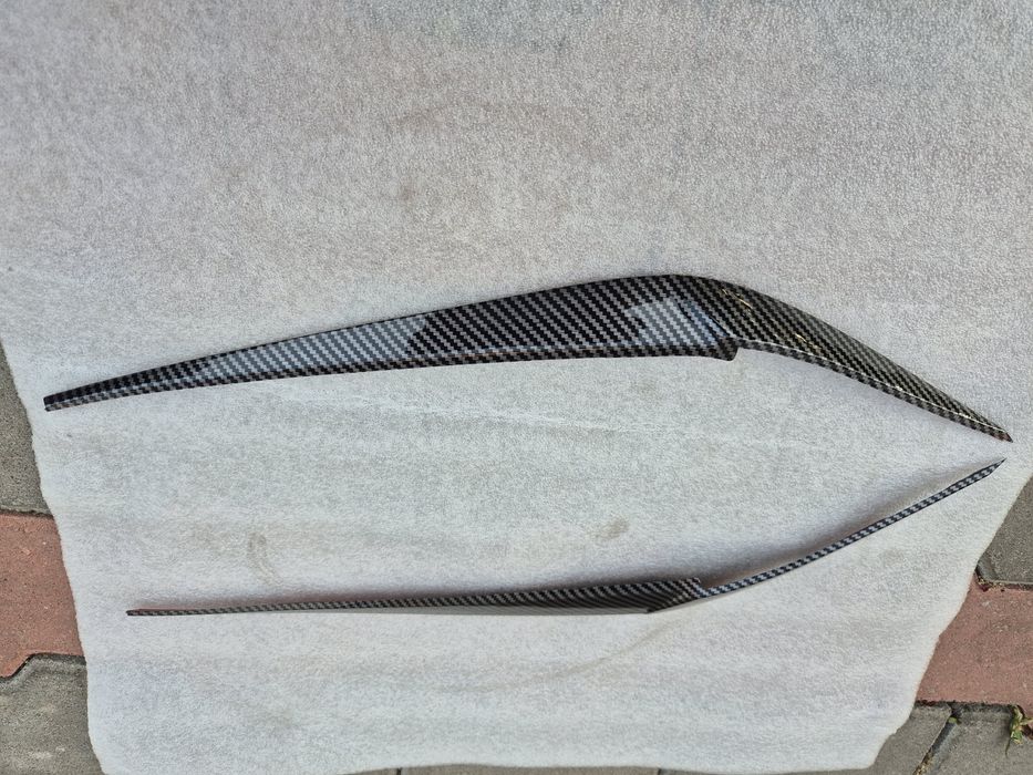 Pleoape faruri carbon BMW X3 G01 sau X4 G02 aspect carbon noi