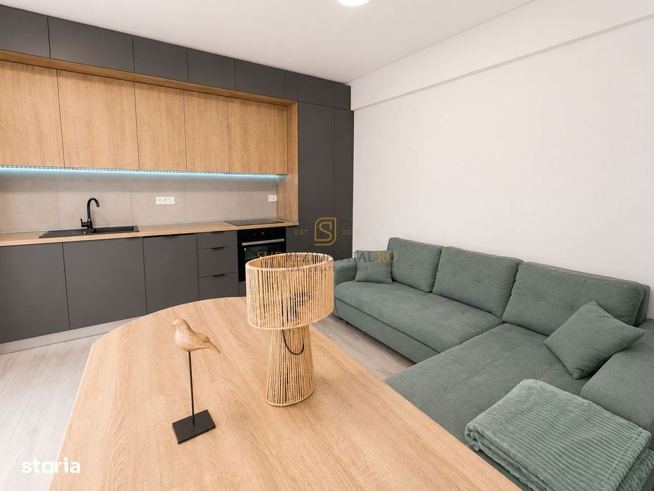 Inchiriere studio complet mobilat, loc de parcare -Str. Biruintei