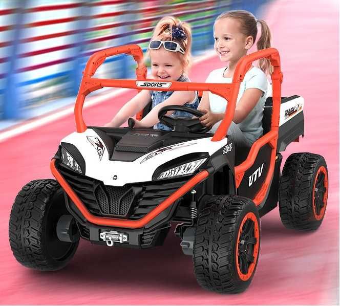 Акумулаторен Двуместен джип OFF-ROAD RACING 4X4 UTV 24V