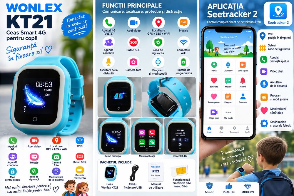 Ceas Smart supraveghere copii