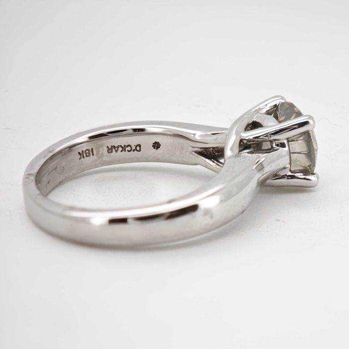 Inel 18k diamant natural 1.31ct 5,36gr