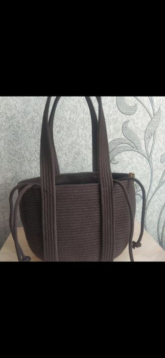 Продам сумку из хлопкового шнура