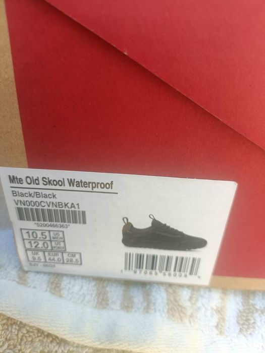 Vans bărbați 44 negru
