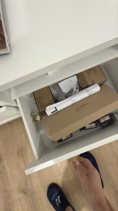 Comoda+ spațiu depozitare Ikea nou