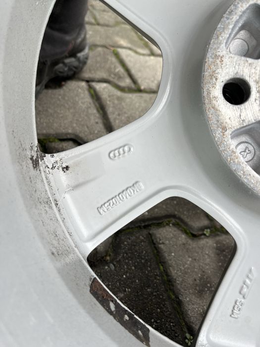 Jante aliaj 5x112mm, anvelope 205/60 R16, Audi A4 B8 B9, A6 C6
