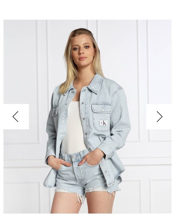 Дамска дънкова риза calvin klein