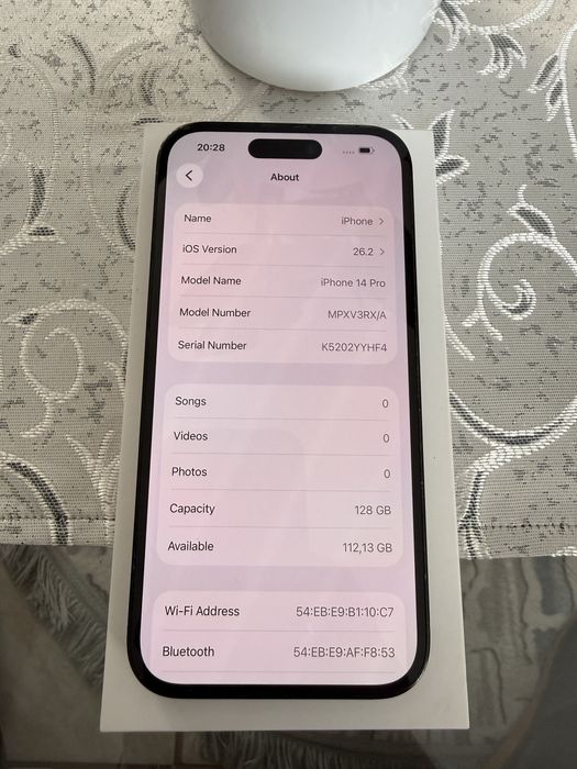 Iphone 14 pro black impecabil/93baterie