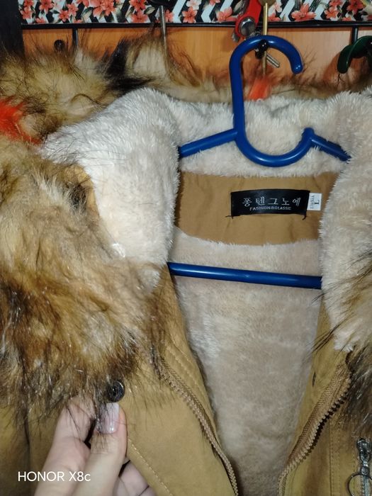 Продам дублёнку и парку зима