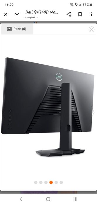 Monitor LED Dell Gaming G2724D 27 inch QHD