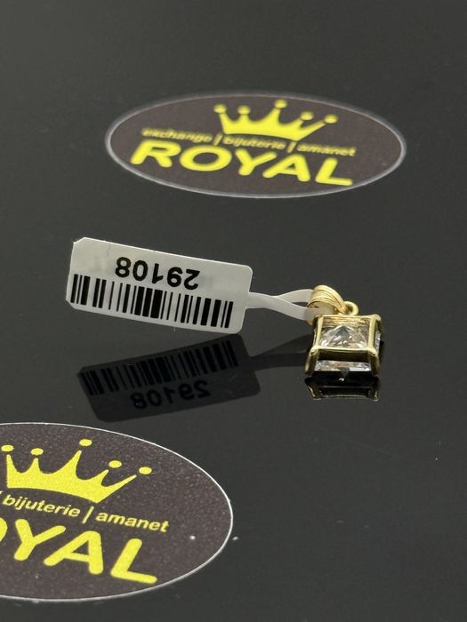 Bijuteria ROYAL : Pandantiv AUR 14K NOU / 1.48 GR